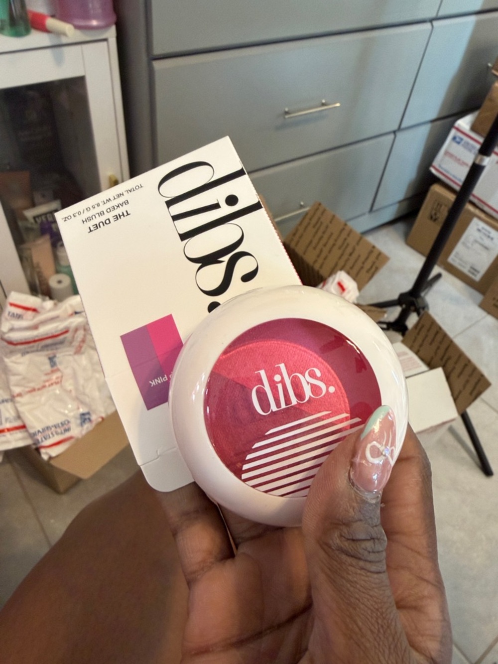 dibs. The Buff Blush – Vibrant Pink